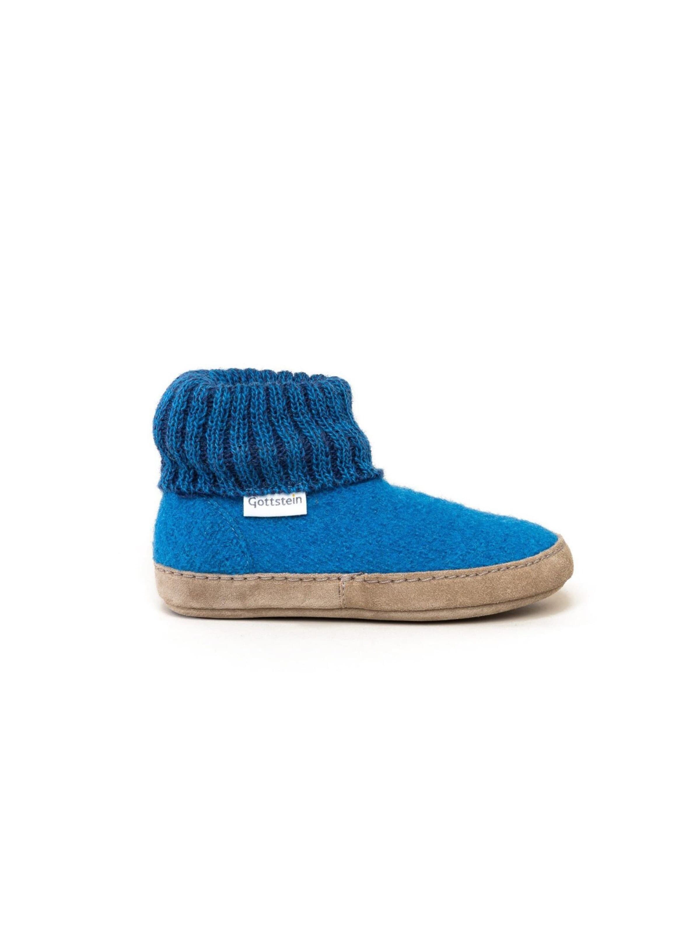 Gottstein Hausschuh 'Hüttenschuhe Alpine Boot LE'‌‌‌‌ in Blau