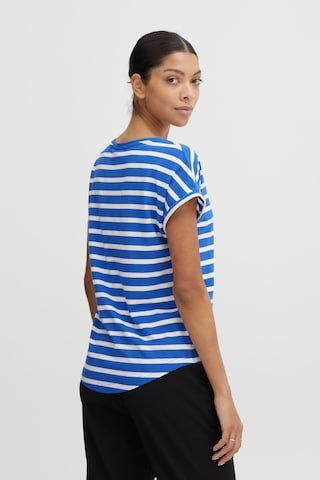 b.young T-Shirt Bypamila Oneck Tshirt - in Blau