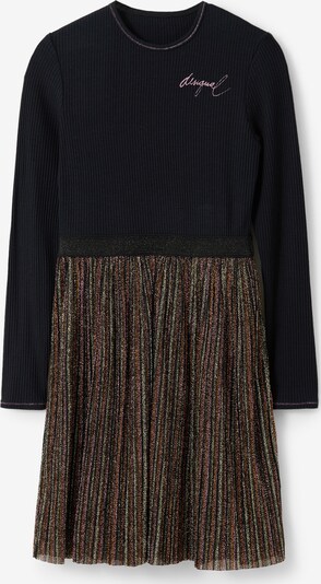Desigual Sukienka 'PAULA' w kolorze oliwkowy / ciemnopomarańczowy / czarnym, Podgląd produktu