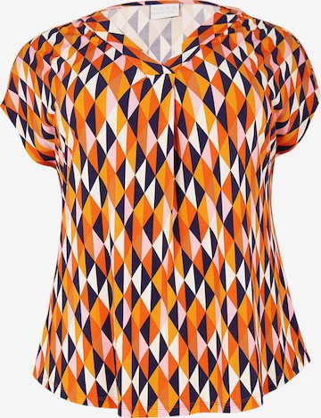 Yoek Tunic in Orange: front