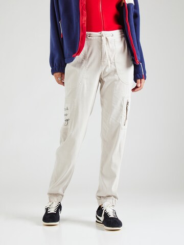 Soccx - Tapered Pantalón cargo en beige: frente