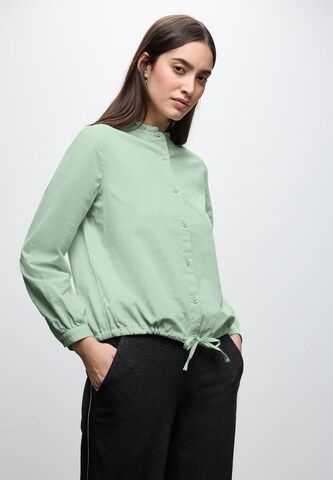 STREET ONE Blouse in Green: front