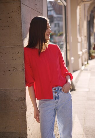 Street One Studio Bluse in Rot