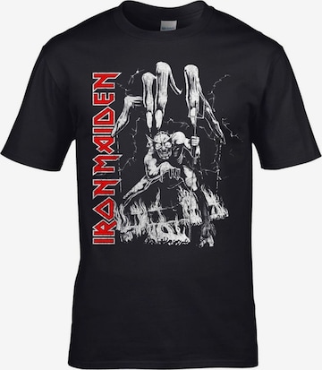 T-Shirt 'Number Of The Beast Big Hand' Iron Maiden en noir : devant