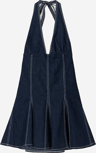 Bershka Robe d’été en bleu marine, Vue avec produit
