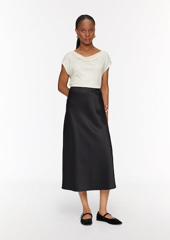 s.Oliver BLACK LABEL T-Shirt in Weiß