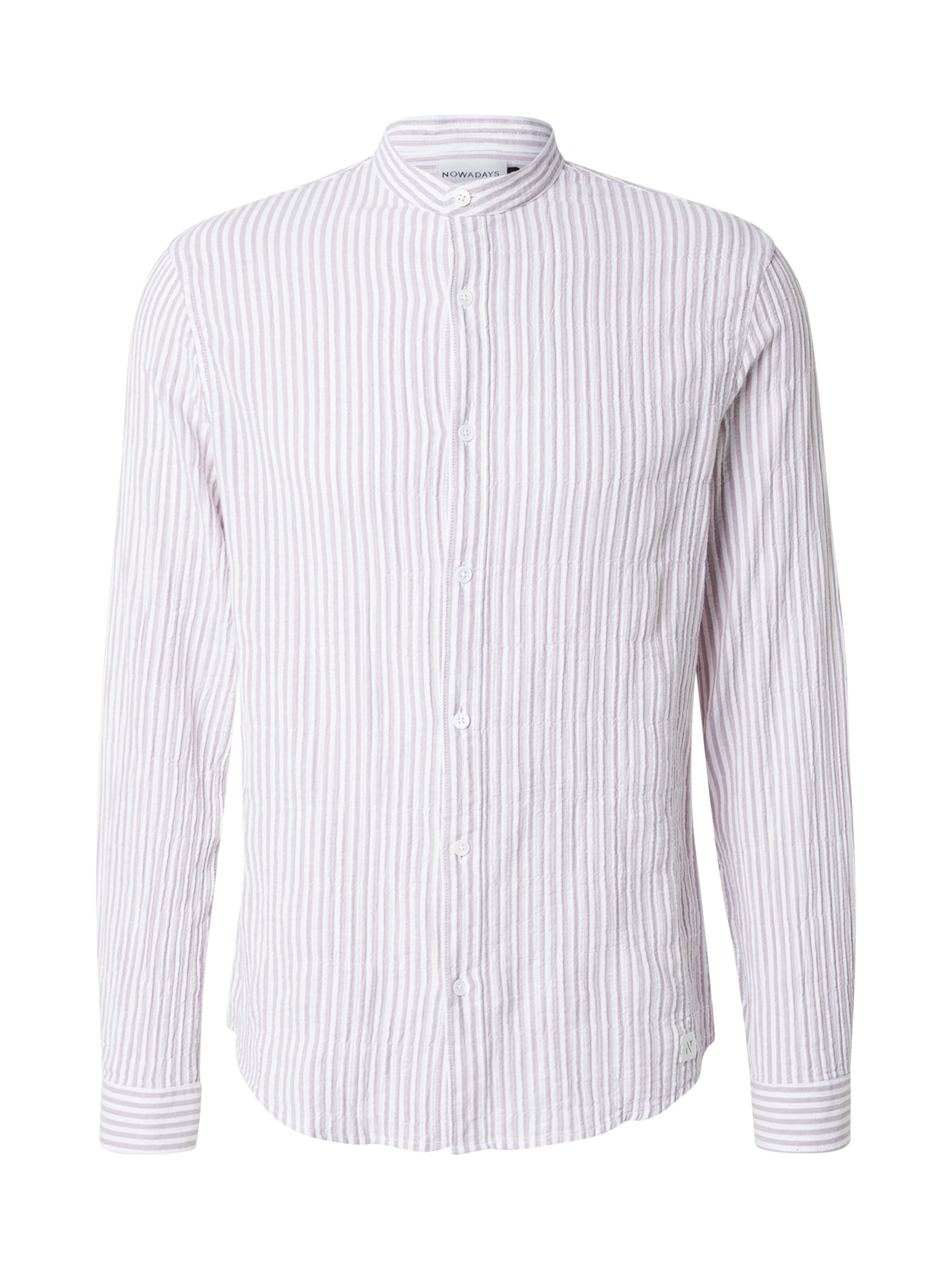 NOWADAYS Regular Fit Skjorte i lilla: forside