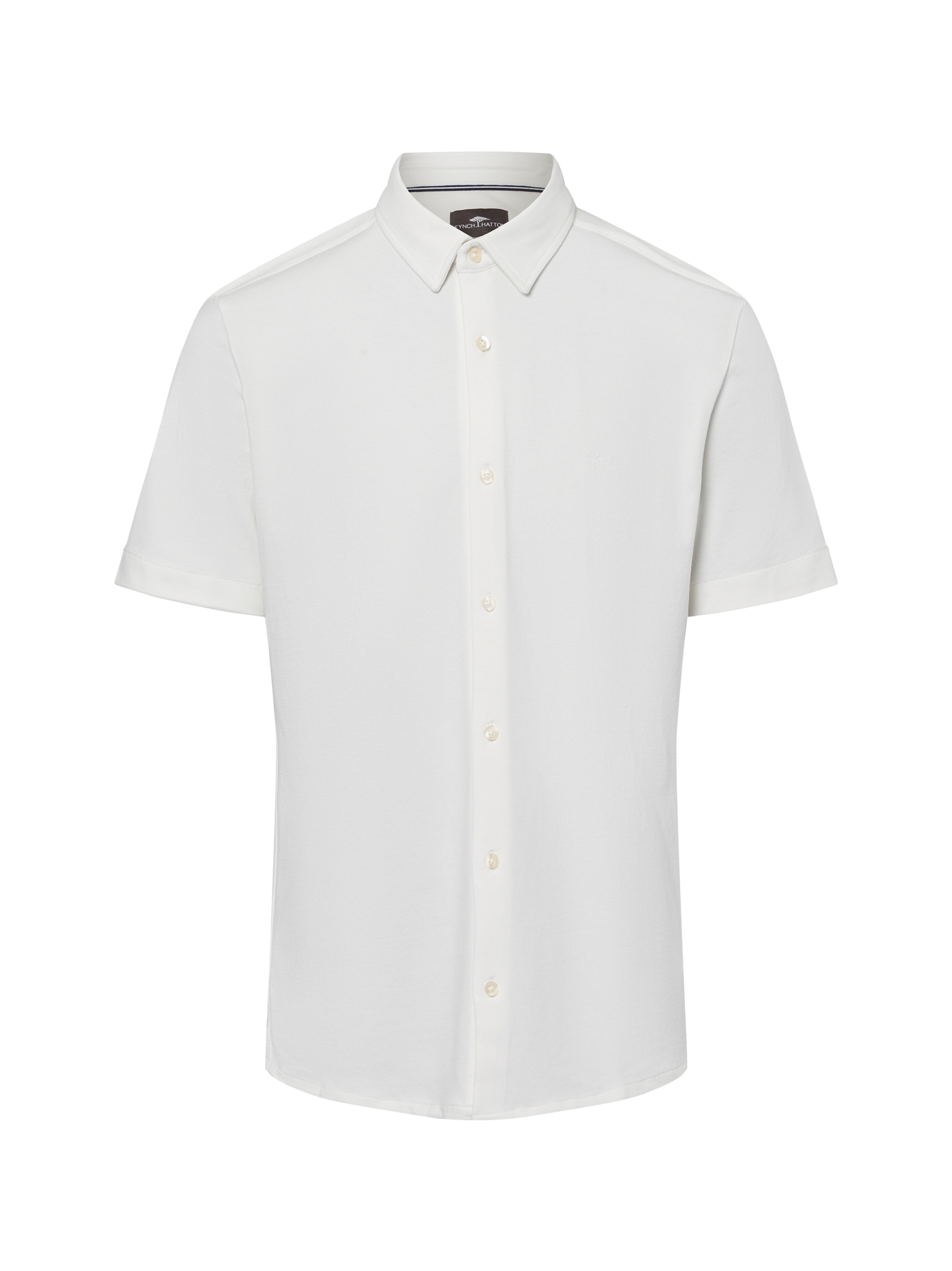 FYNCH-HATTON Regular Fit Hemd in Beige: Vorderseite