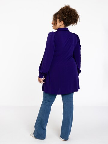YOEK Bluse in Lila
