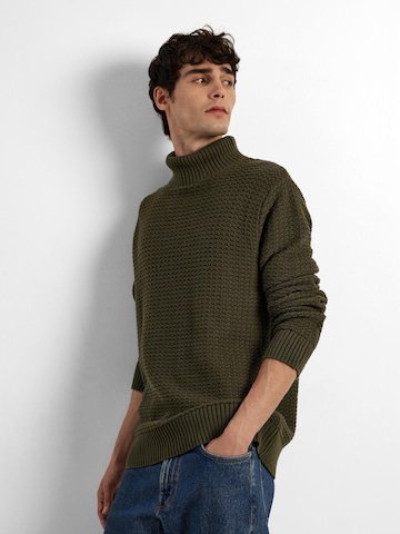 SELECTED HOMME Sweater 'Thim' in Green