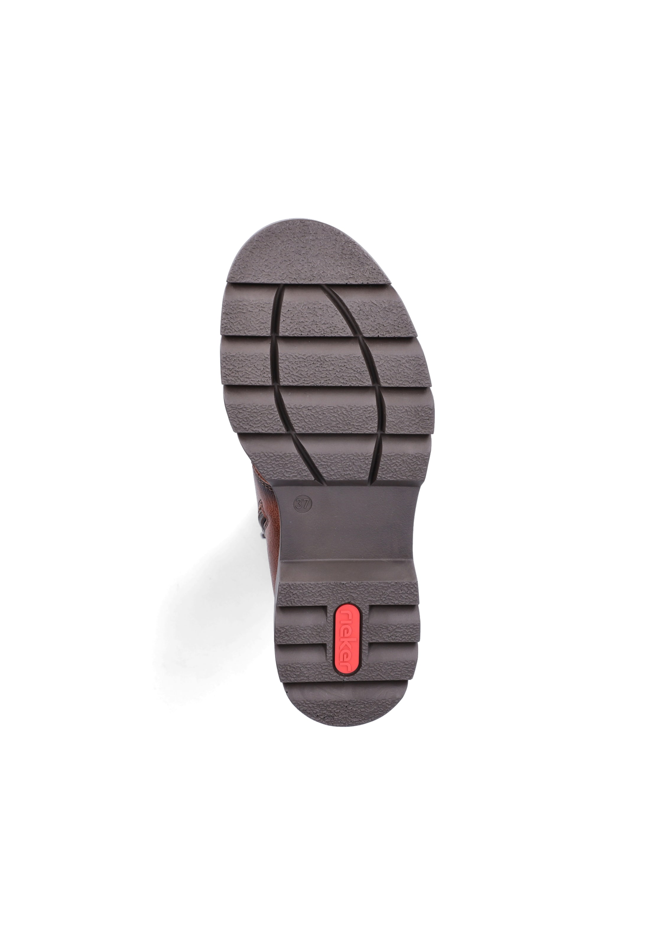 Rieker - Botines con cordones en marrón