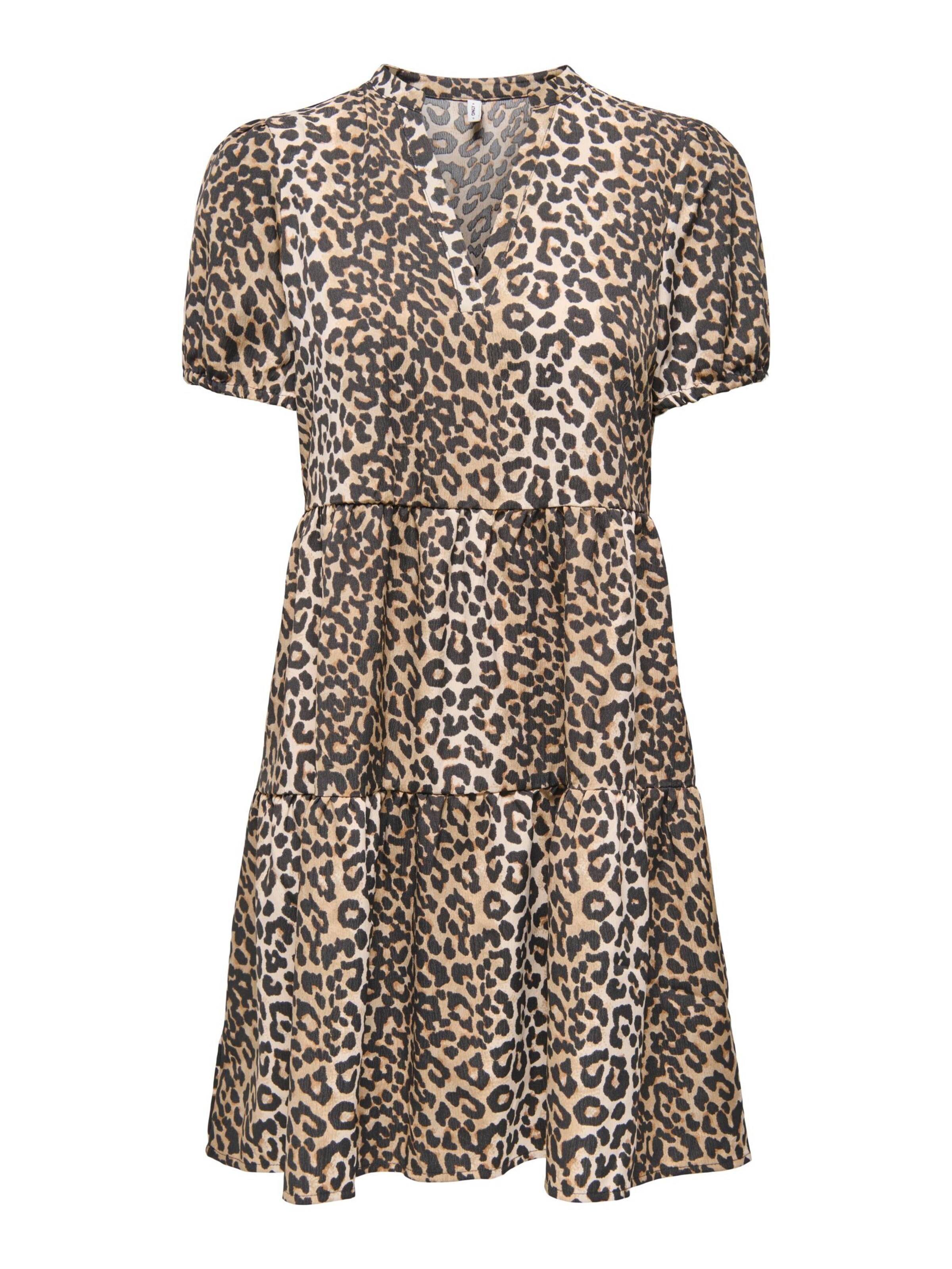 Robe 'ONLNova' ONLY en marron : devant