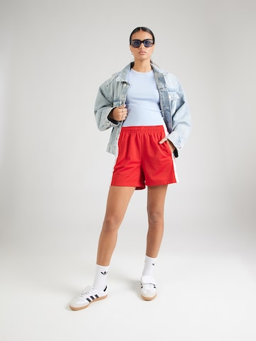 ADIDAS ORIGINALS Свободный крой Штаны 'ADIBREAK' в Красный