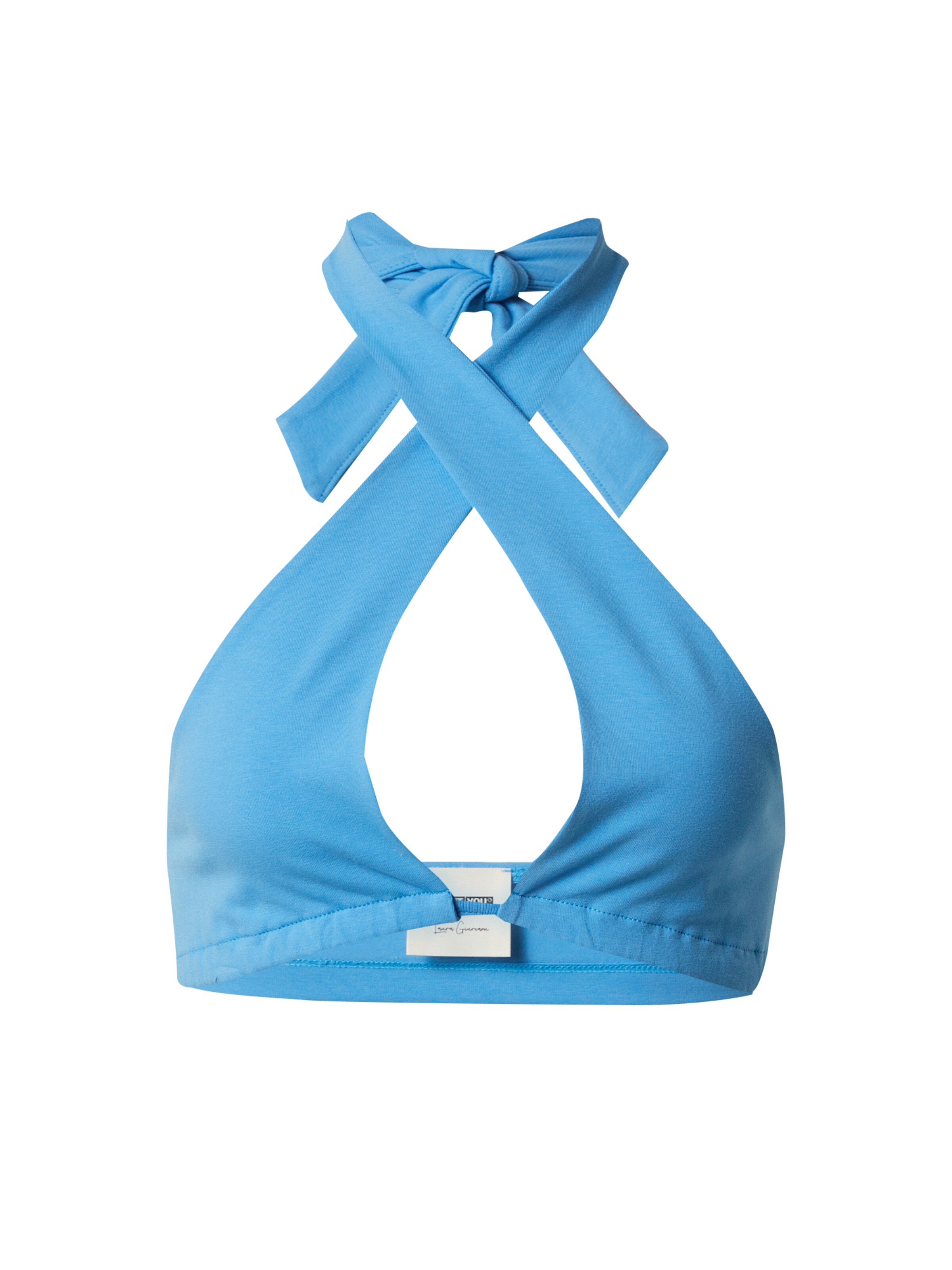 ABOUT YOU x Laura Giurcanu - Top 'Lenja' en azul: frente