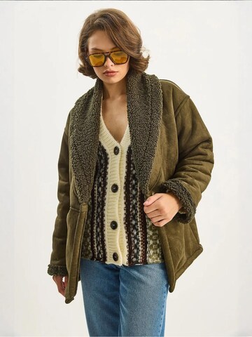 Bianco Lucci Winterjas in Groen