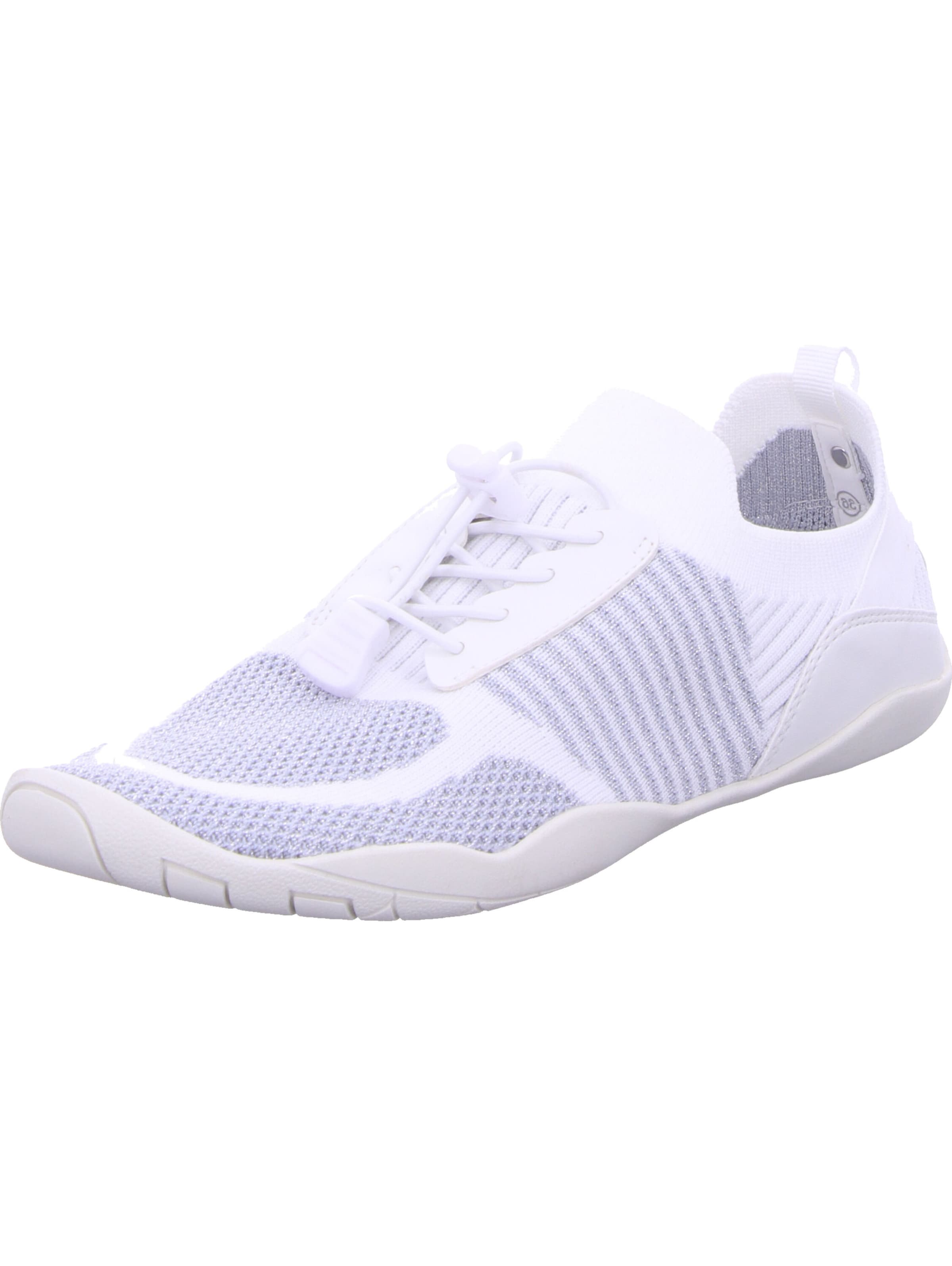 LA STRADA Slip-Ons in Silver: front