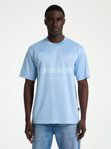 T-Shirt 'Stadium' CHASIN' en bleu : devant