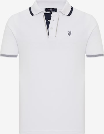 Jimmy Sanders Poloshirt in Weiß: predná strana