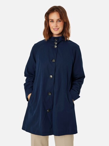 Masai Between-Seasons Coat 'Teresa' in Blue: front