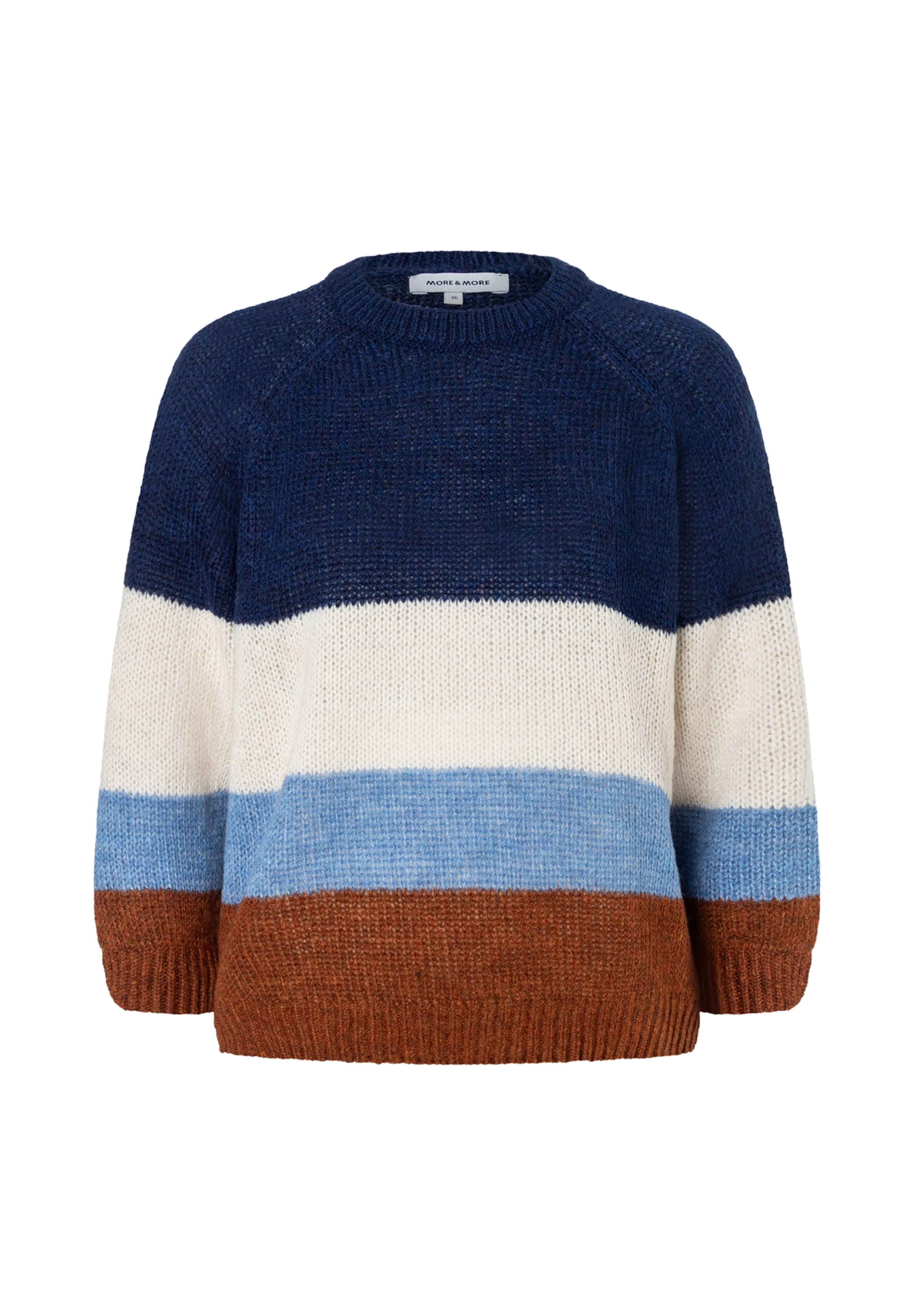 MORE & MORE Sweater in Blue: front