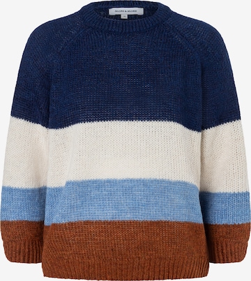 MORE & MORE Pullover in Blau: Vorderseite