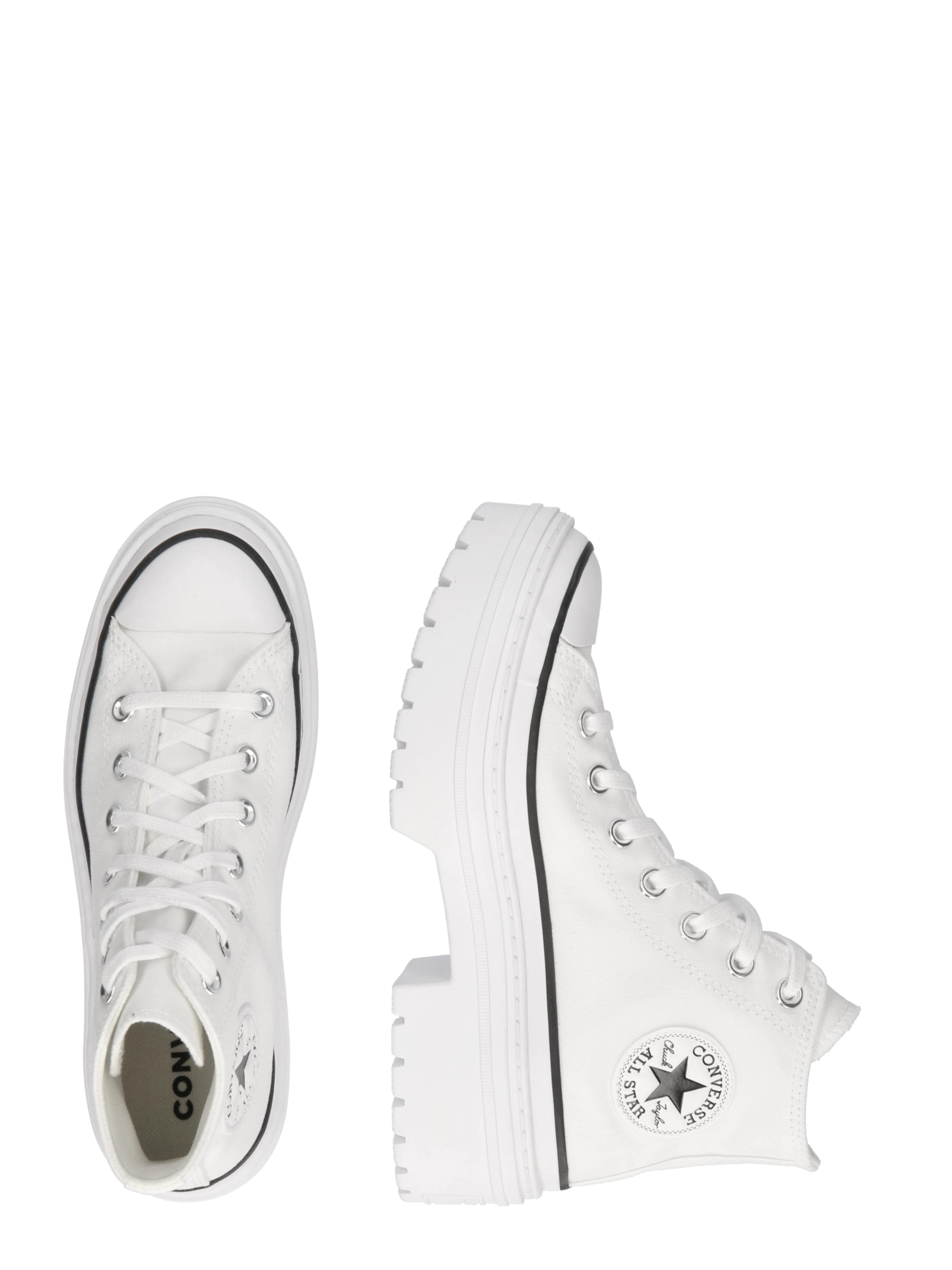 CONVERSE Sneaker high 'Chuck Taylor All Star' i hvid