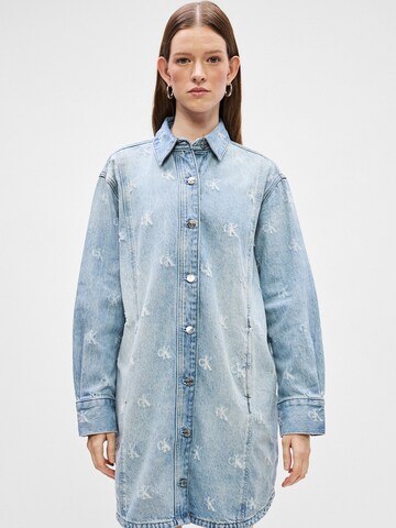 Calvin Klein Jeans Kleid in Blau: Vorderseite