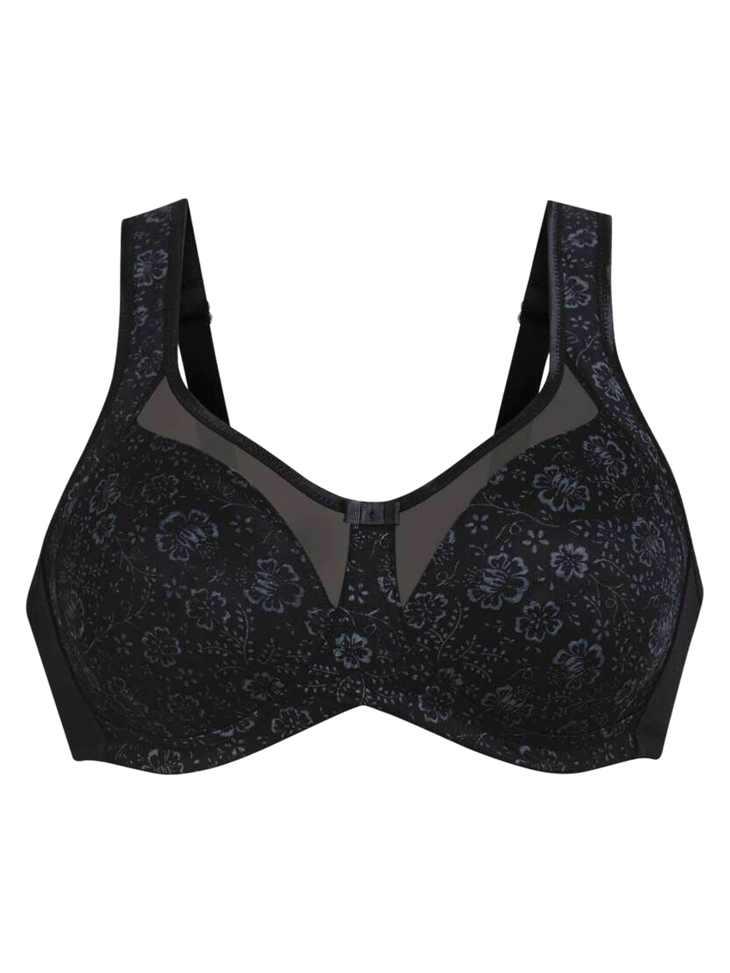 ANITA Bra 'Clara Art' in Black: front