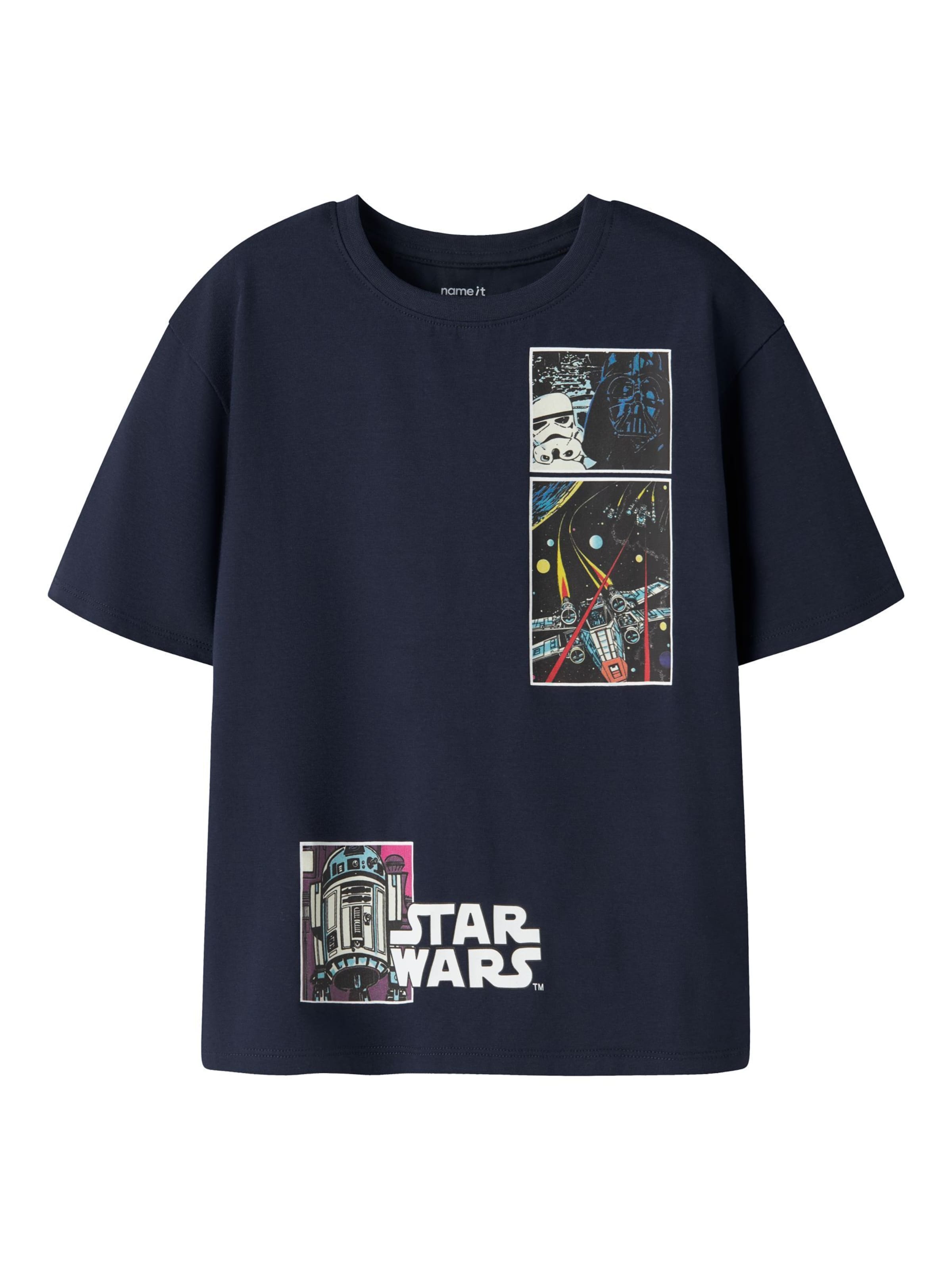 NAME IT - Camiseta 'Star Wars' en azul: frente