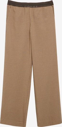 COMMA Hose in 32/Regular in hellbraun / dunkelbraun, Produktansicht