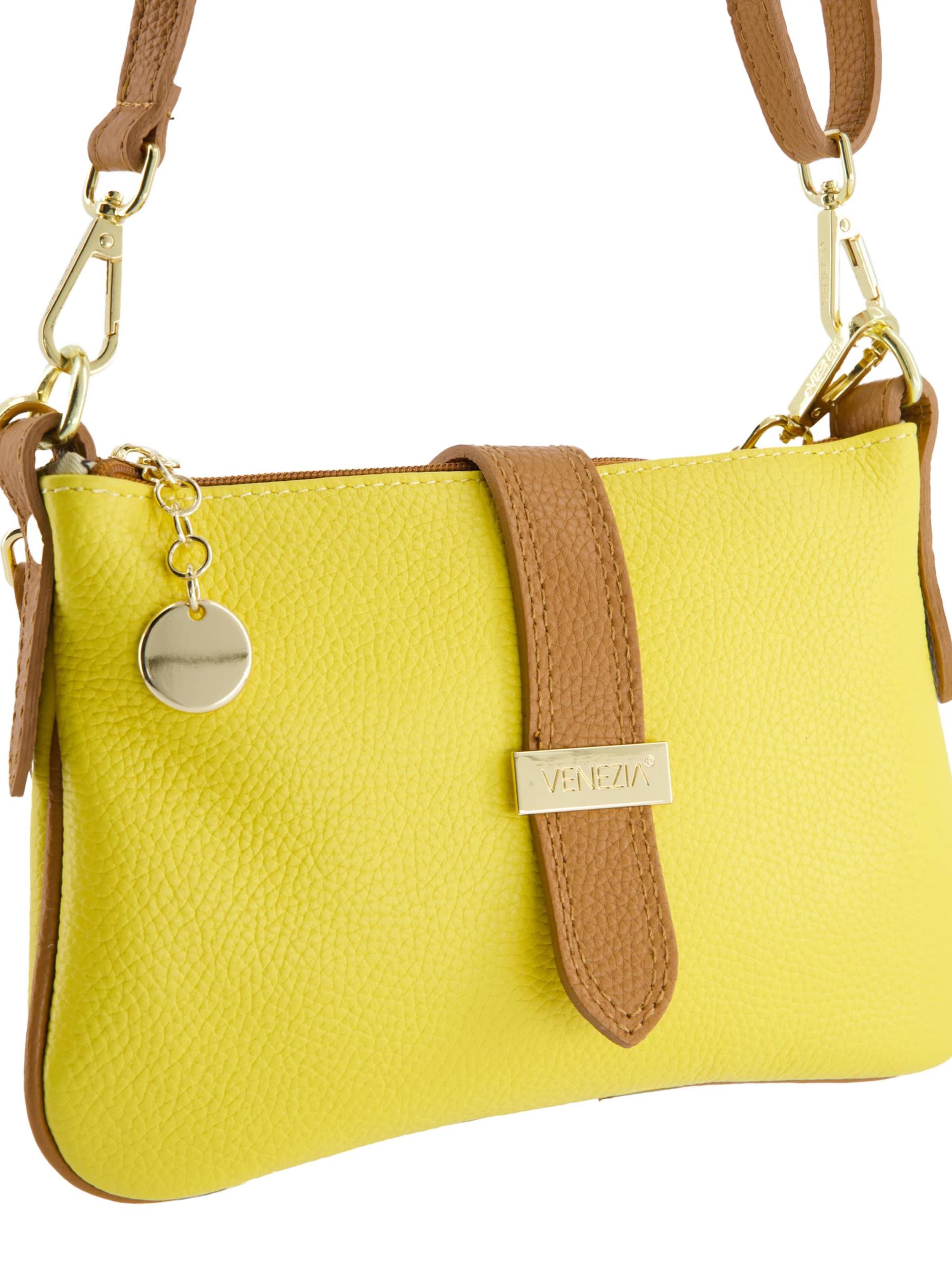 VENEZIA Shoulder Bag in Yellow