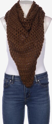 TOM TAILOR DENIM Scarf & Wrap in One size in Brown: front