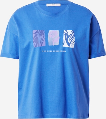 ESPRIT Тениска в синьо: отпред