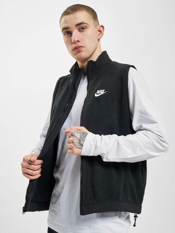 Nike Sportswear Weste 'Club Fleece' in Schwarz