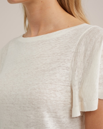 T-shirt WE Fashion en blanc