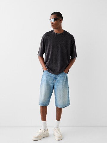 Bershka Bluser & t-shirts i sort