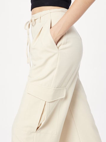 Misspap regular Cargobukser i beige