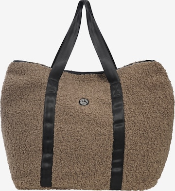 LUHTA Sports Bag in Beige: front