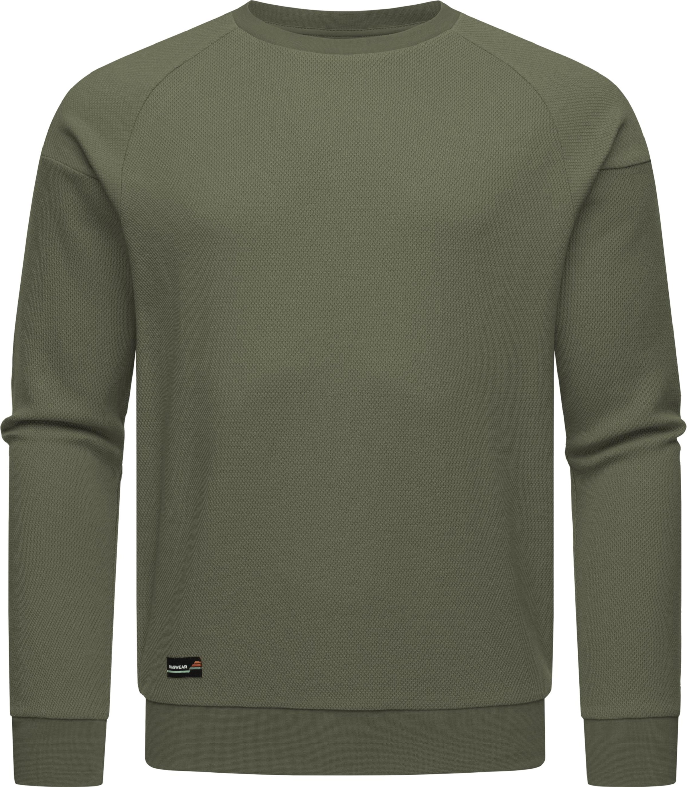 Ragwear Μπλούζα φούτερ 'Doren' σε πράσινο: μπροστά