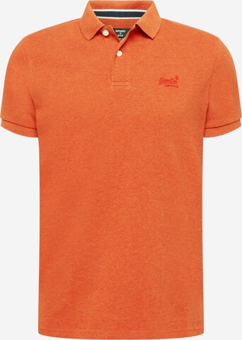 Superdry Shirt in Oranje: voorkant