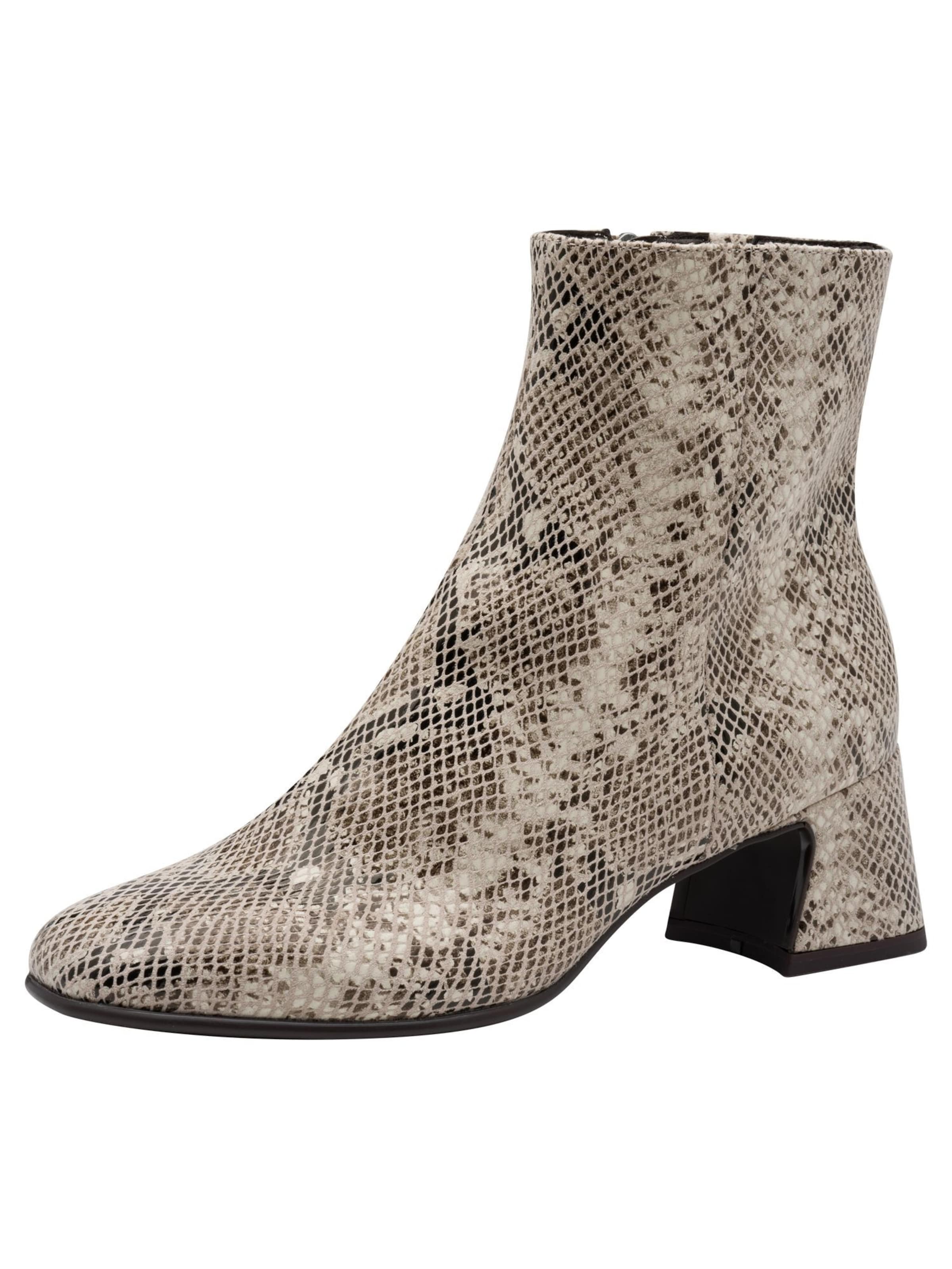 Bottines Tamaris en beige : devant