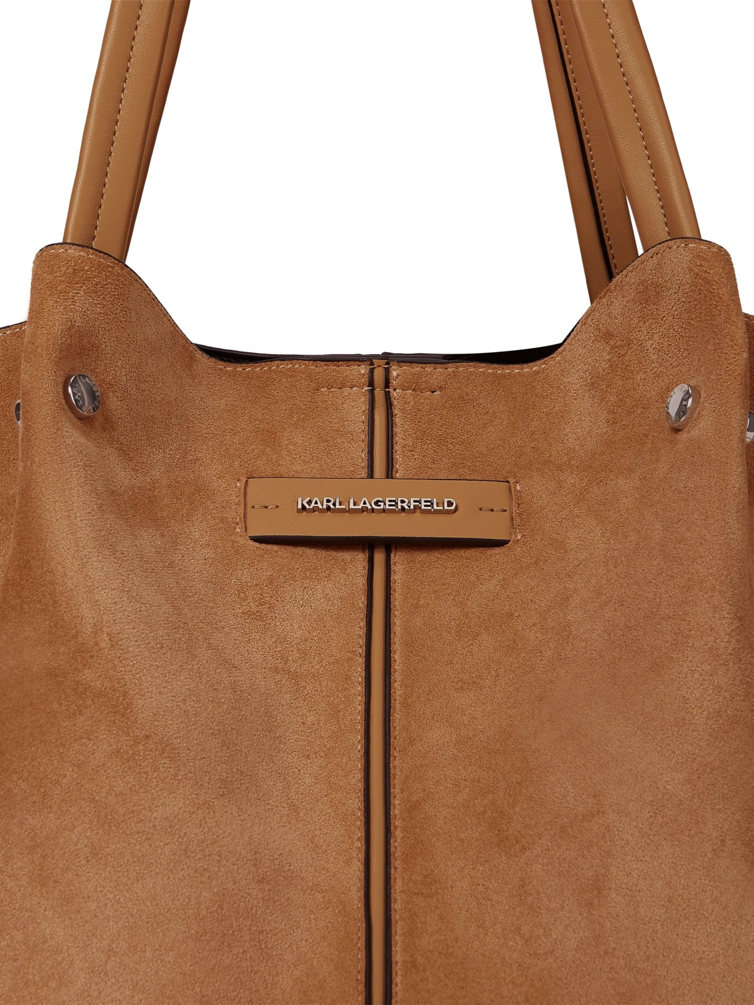 Karl Lagerfeld Buideltas in Bruin