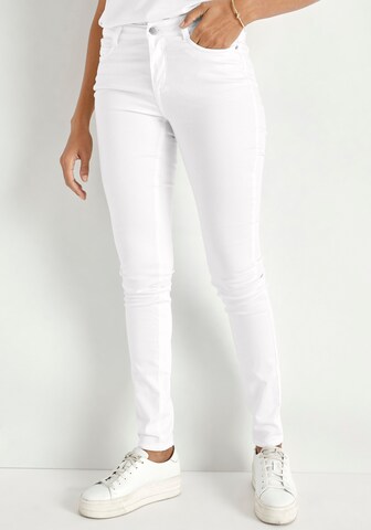 HECHTER PARIS Slim fit Jeans in White: front