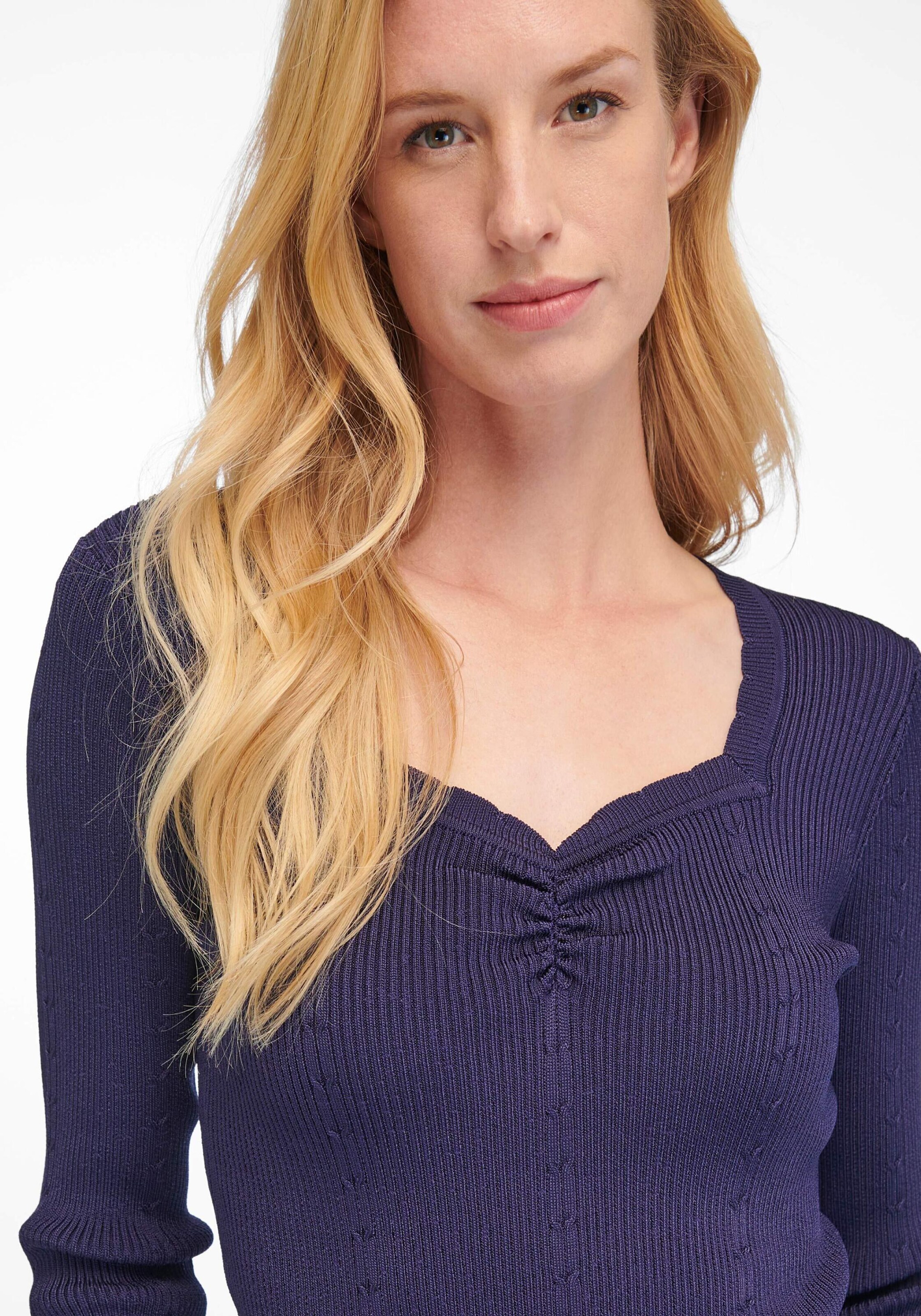 Frauen Uta Raasch Top 100 Uta Raasch Pullover in Marine - KG23026 Frauen Uta Raasch Top 100 Uta Raasch Pullover in Marine - KG23026