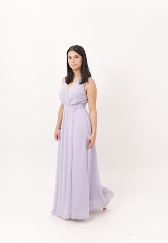 Elara Evening dress in Purple