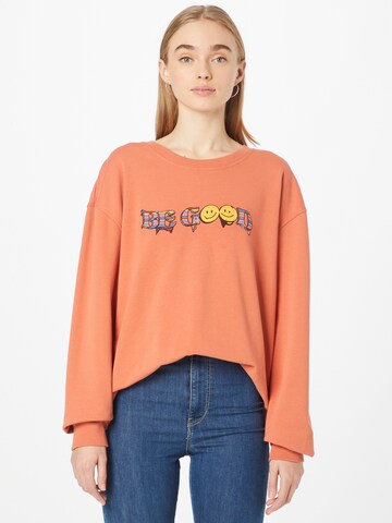 ABOUT YOU Limited Sweatshirt 'Kai' by Jannik Stutzenberger' in Orange