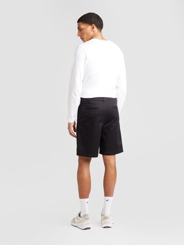 juoda SELECTED Standartinis „Chino“ stiliaus kelnės 'DAN'