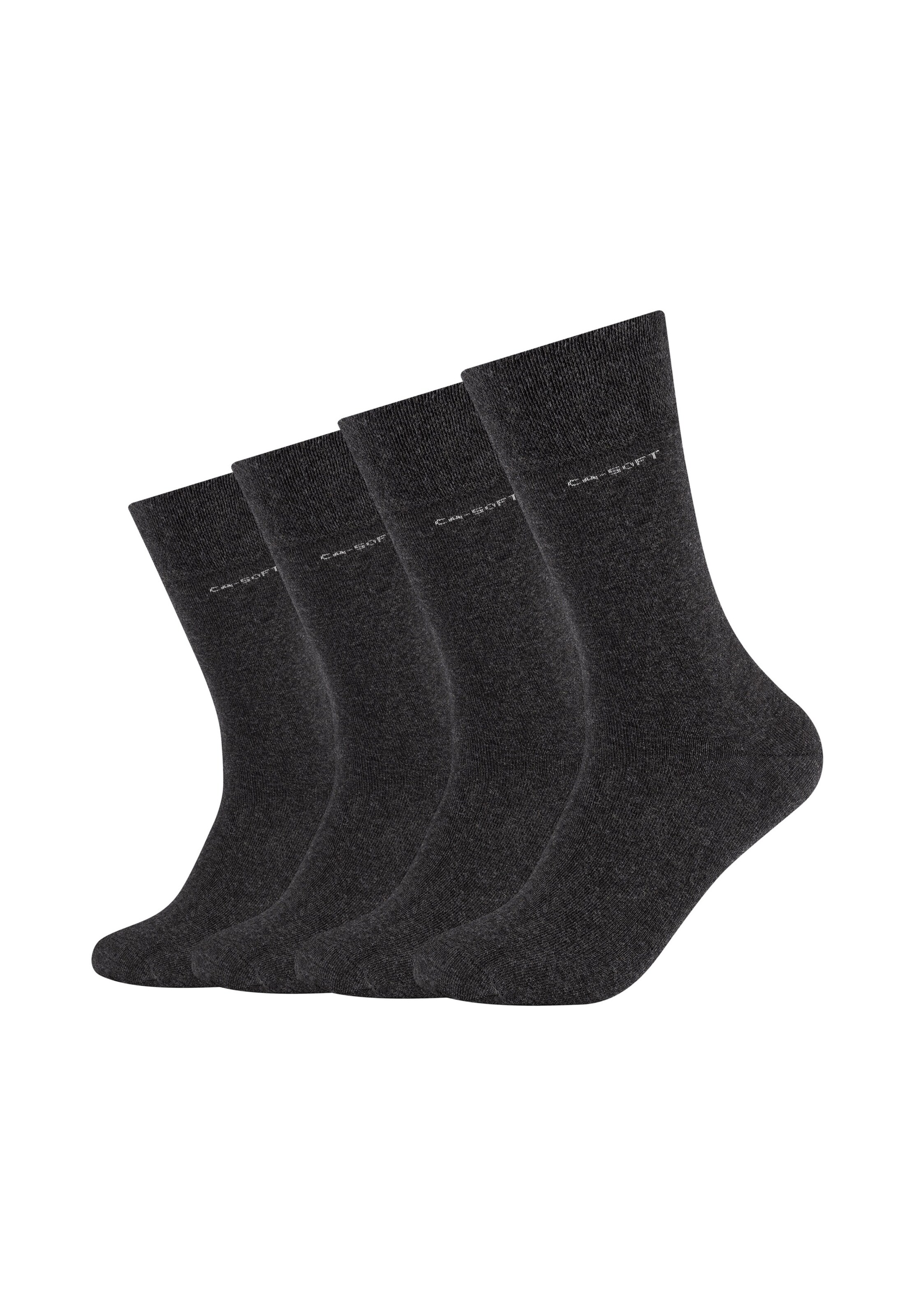 camano Socks in Grey: front