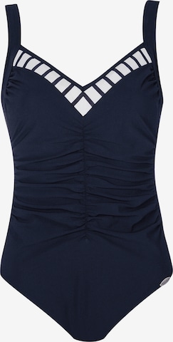 SUNFLAIRBustier Jednodijelni kupaći kostim - plava boja: prednji dio
