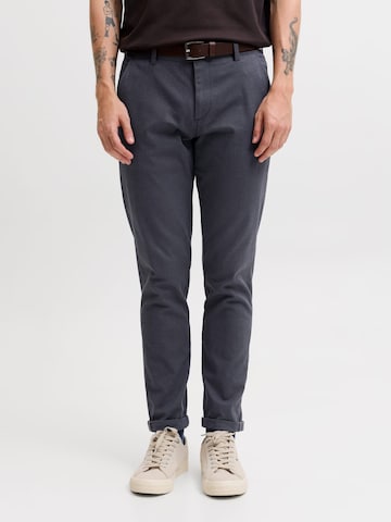 Coupe slim Pantalon 'Marco' JACK & JONES en bleu : devant